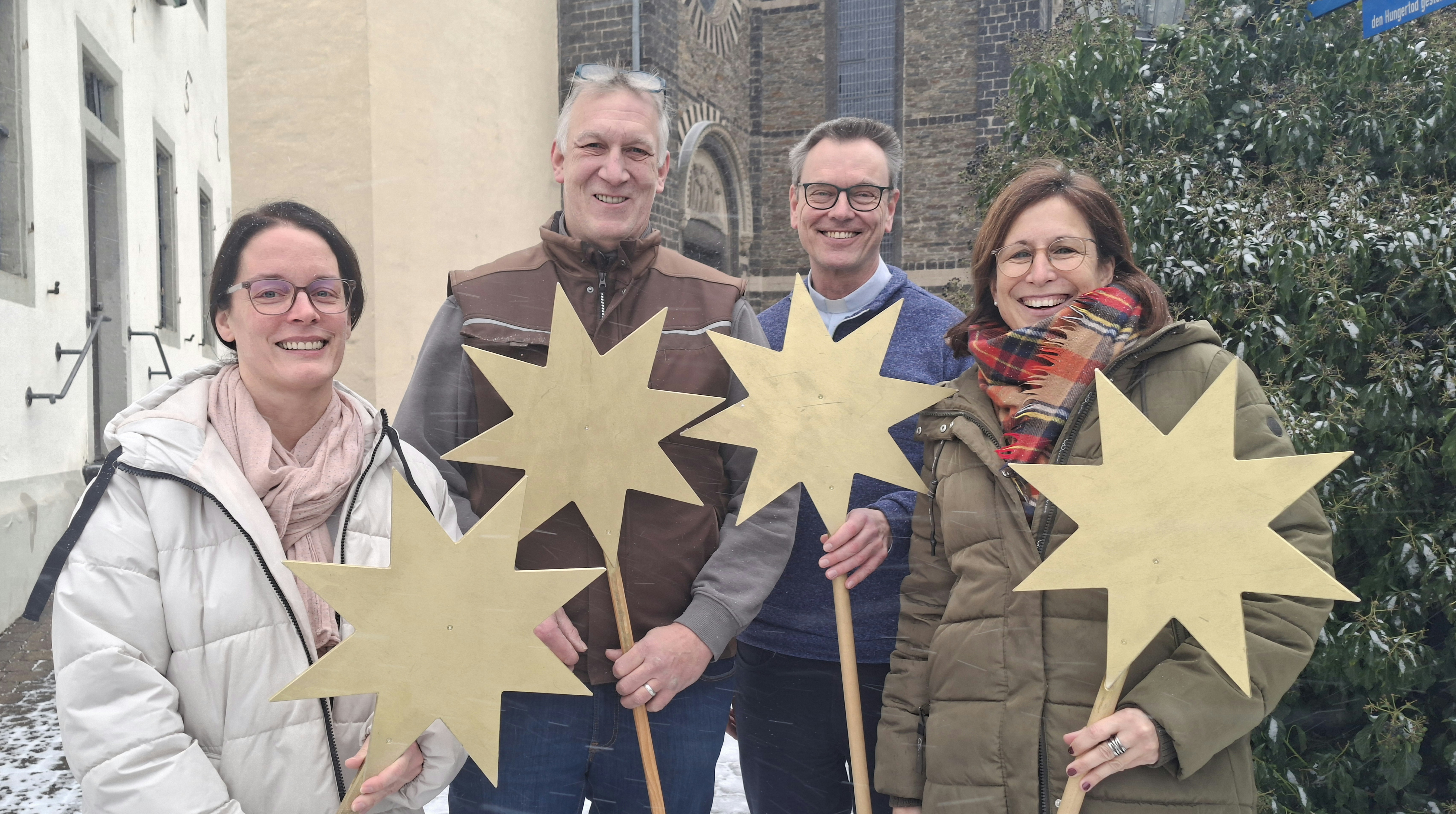 14 Gruppensterne gespendet